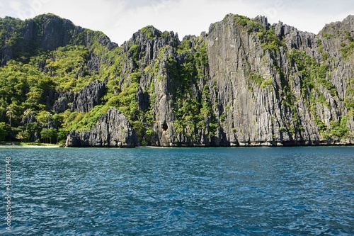 El Nido Palawan Paradise in the Philippines, Island hopping, dive spot, beautiful beaches ,cliffs, uneso nature resort © SimonMichael