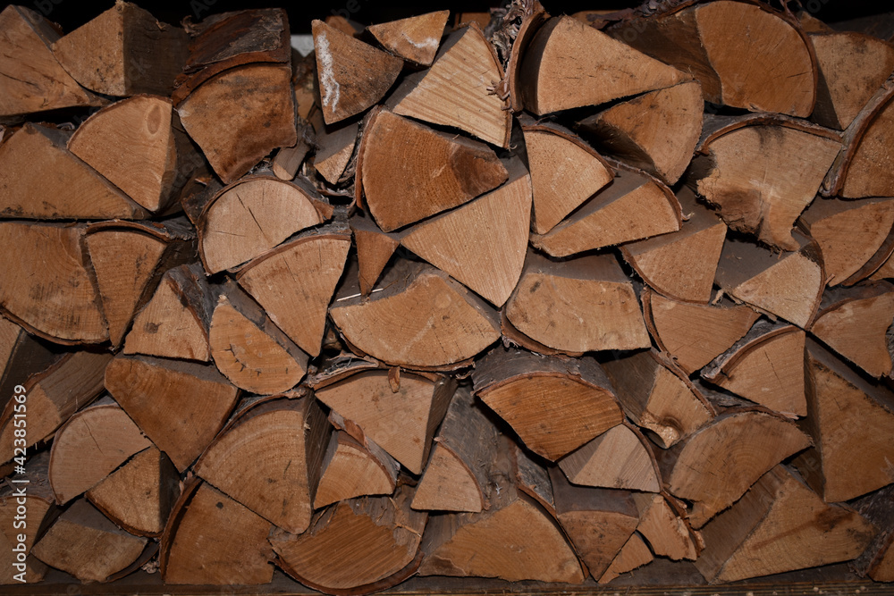 stack of firewood stack of firewood