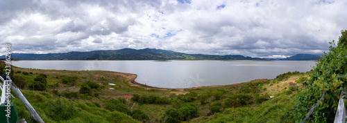 Tomine reservoir from Guatavita, Cundinamarca, Colombia photo