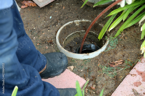 Фотография Sewer cleaning