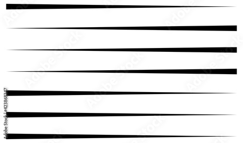 Random straight parallel lines, stripes geometric abstract vector element