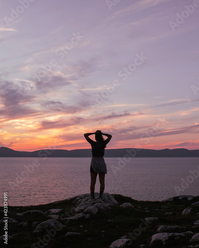 silhouette of a person