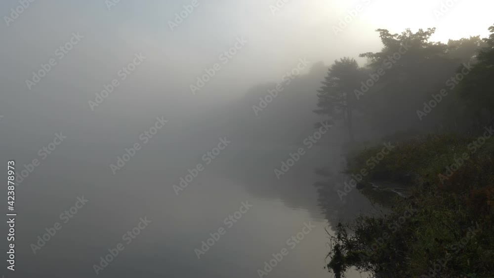 Foggy Lake in the Morning (Zoom Out) Foggy Lake in the Morning (Zoom Out)