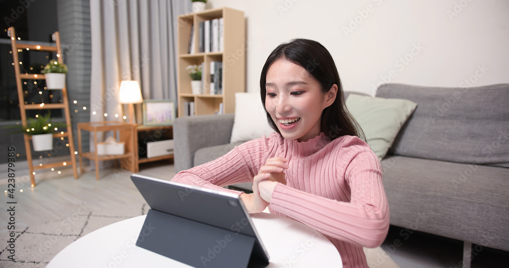 asian woman has video chat asian woman has video chat