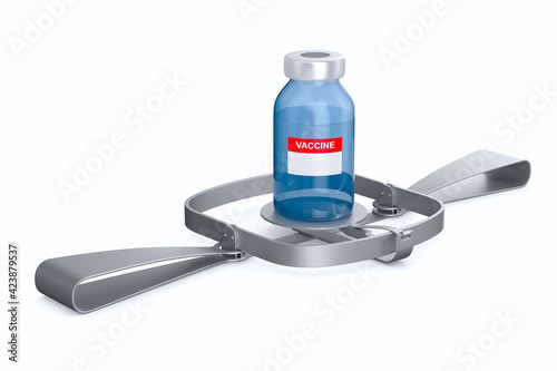 bear trap and vaccine on wh...