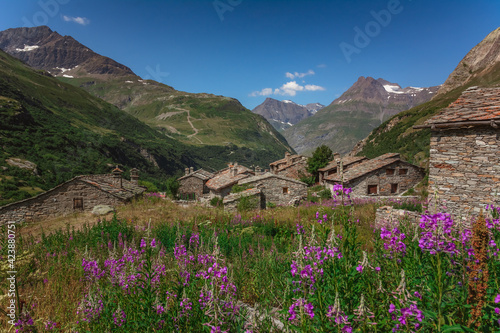 Village de l'écot, haute Maurienne