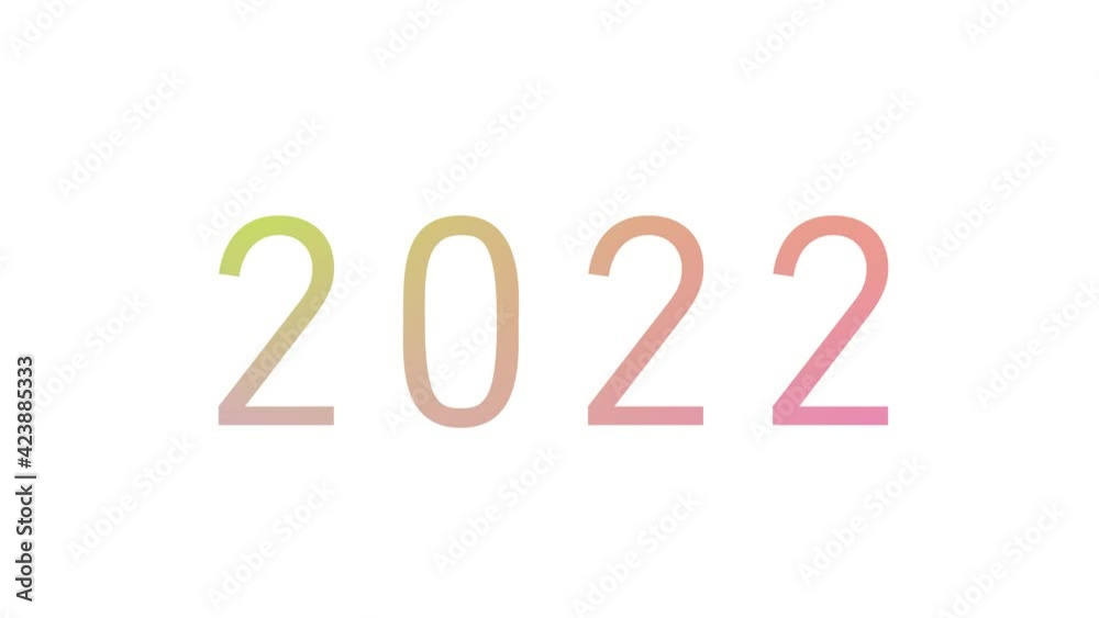 2022年 カラフルマスクアニメーション 暖色系 白背景&黒背景 4K 2022年 カラフルマスクアニメーション 暖色系 白背景&黒背景 4K