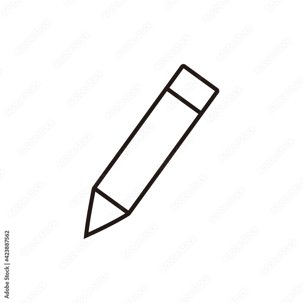 pencil icon vector illustration sign pencil icon vector illustration sign