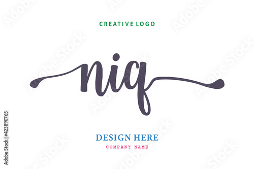 NIQ lettering logo is simple, easy to understand and authoritative photo