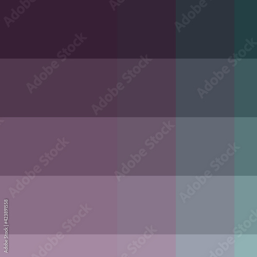 Abstract color Low-Polygones Generative Art background illustration