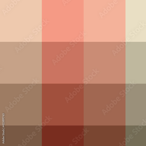 Abstract color Low-Polygones Generative Art background illustration