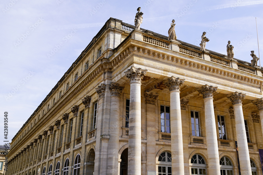 Bordeaux Grand Theatre Square National Opera in France