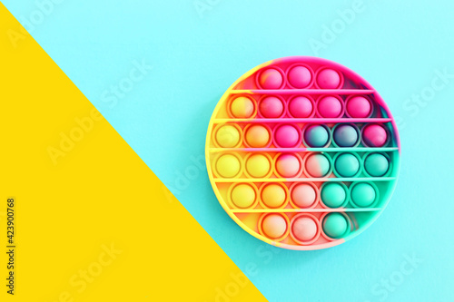 Принти на полотні Image of trendy Pop it fidget toy
