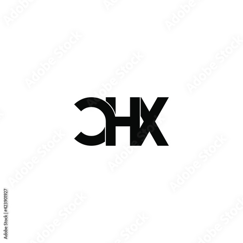 Free Download chx letter original monogram logo design - GFXLoad