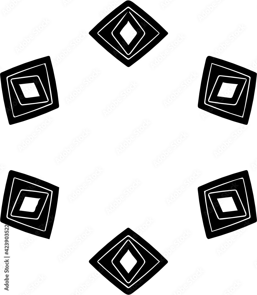 Hand Drawing Abstract Flower Vector By Hand Drawing.White Daisy Flower Star Shape Isolated. Circle Pattern Petal Flower Of Mandala With Black And White, Hand Drawn Pattern, Flower Pattern. Hand Drawing Abstract Flower Vector By Hand Drawing.White Daisy Flower Star Shape Isolated. Circle Pattern Petal Flower Of Mandala With Black And White, Hand Drawn Pattern, Flower Pattern.