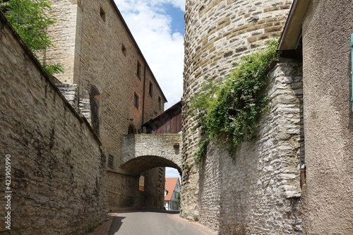 Oberes Stadttor am Schochenturm in Besigheim photo