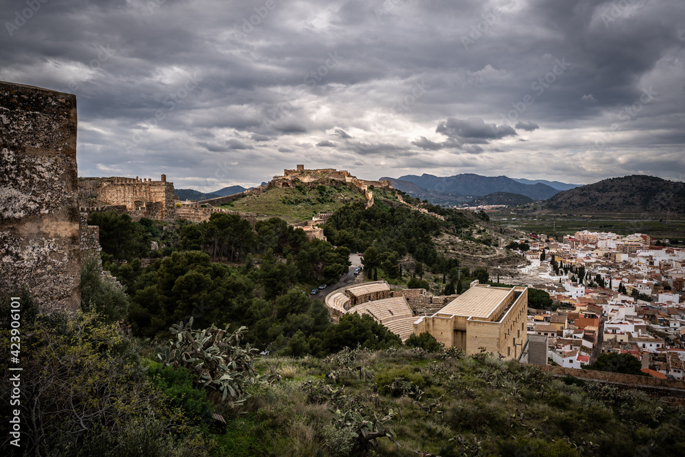 Obraz premium Castillo de Sagunto, Valencia, España