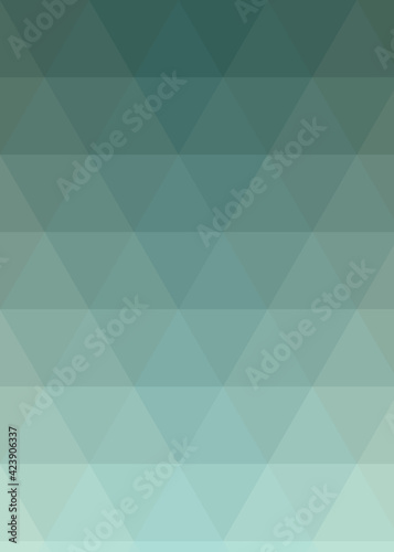 Abstract color Low-Polygones Generative Art background illustration