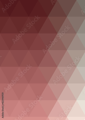 Abstract color Low-Polygones Generative Art background illustration