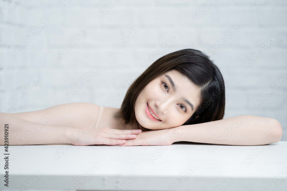 Beautiful asian woman with a beautiful face Beautiful asian woman with a beautiful face