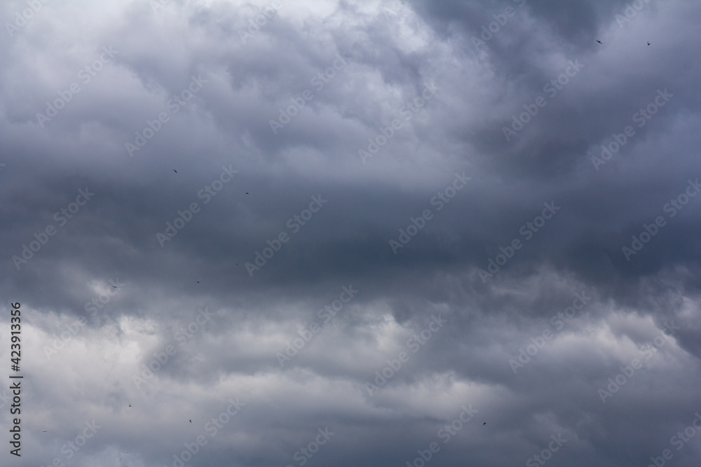 dramatic storm cloud sky background