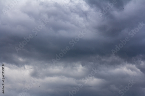 dramatic storm cloud sky background