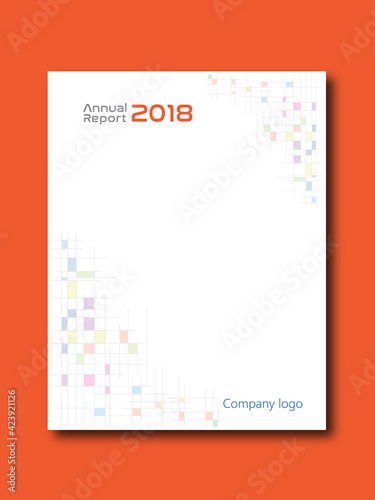 Annual report, relate, place in a favorable light, report, news