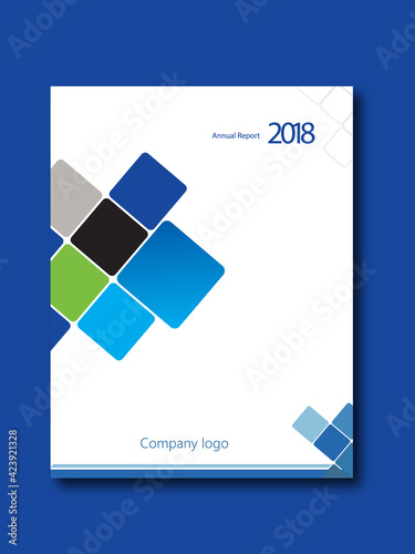 Annual report, relate, place in a favorable light, report, news