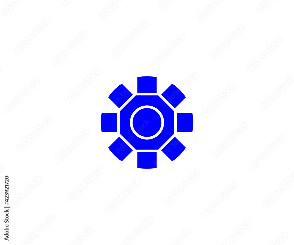 Gear, cog logo design vector template Gear, cog logo design vector template