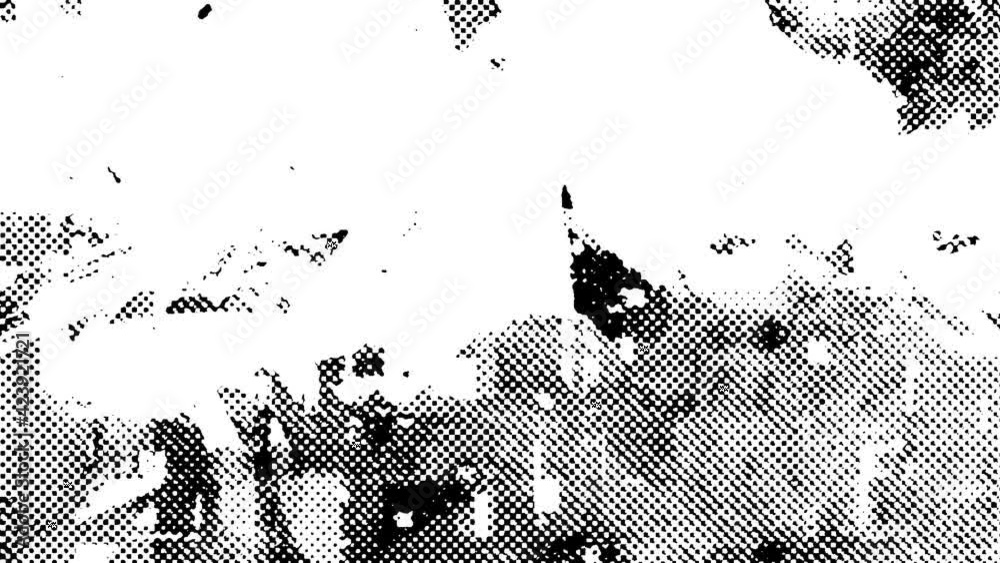 Abstract graffiti glitch motion animated background.