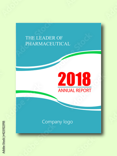 Annual report, relate, place in a favorable light, report, news