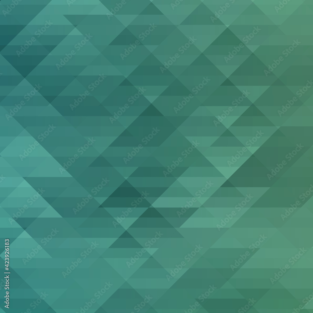 Obraz premium Abstract blue technology triangle background. Halftone monochrome cover. Modern digital.