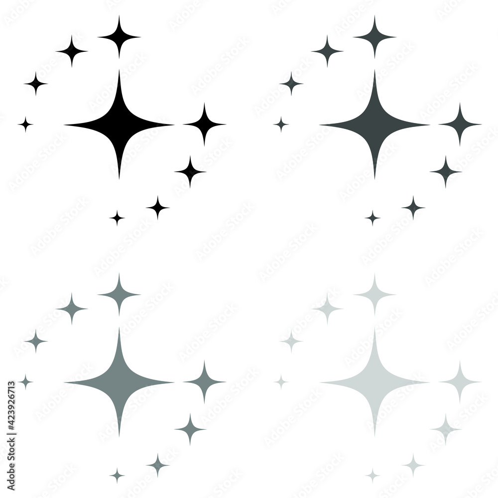 Star vector icon. Sparkle illustration sign. shining burst symbol. Twinkling logo. Star vector icon. Sparkle illustration sign. shining burst symbol. Twinkling logo.