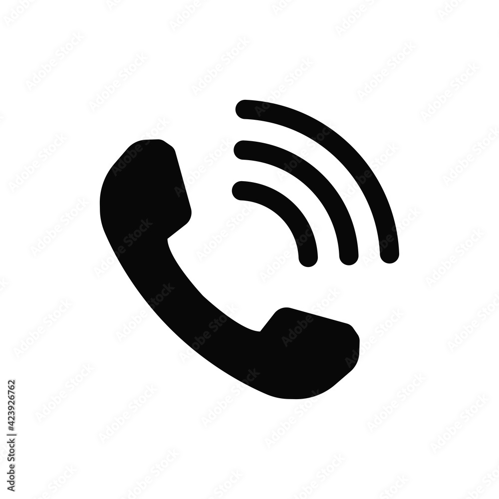 Phone icon vector. Phone call sign Phone icon vector. Phone call sign
