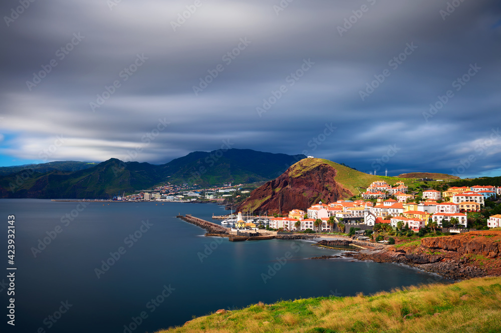 Marina da Quinta Grande located near village of Canical in Madeira, Portugal