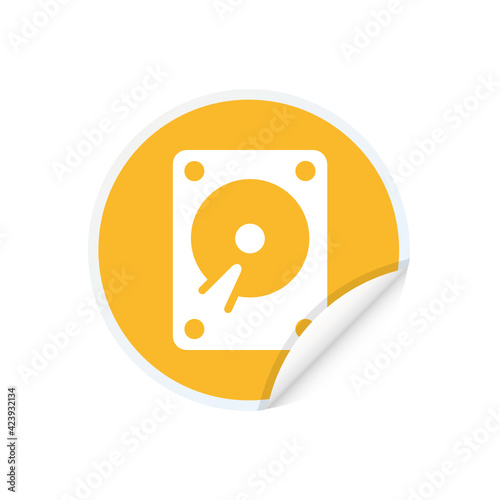 Hard Drive - Sticker