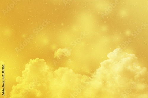 Gold  sky background