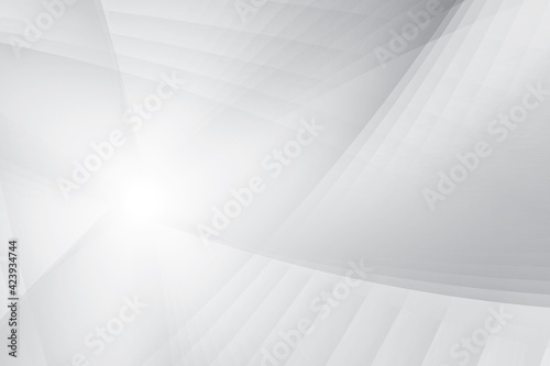 Abstract geometric white and gray color background. Vector illustration.	