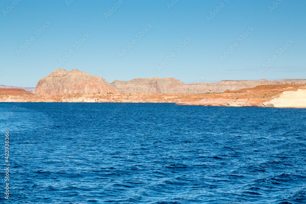 Lake Powell and the Glen Canyon in Utah and Arizona