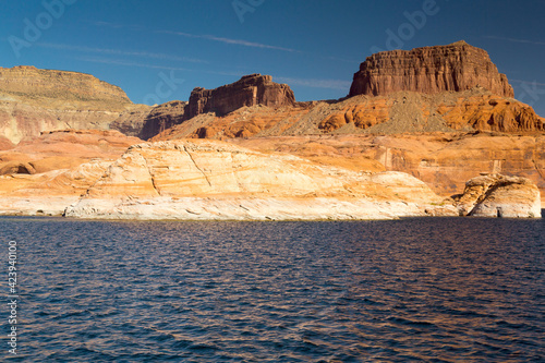 Lake Powell and the Glen Canyon in Utah and Arizona