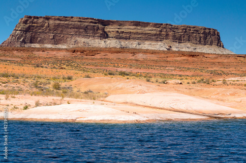 Lake Powell and the Glen Canyon in Utah and Arizona