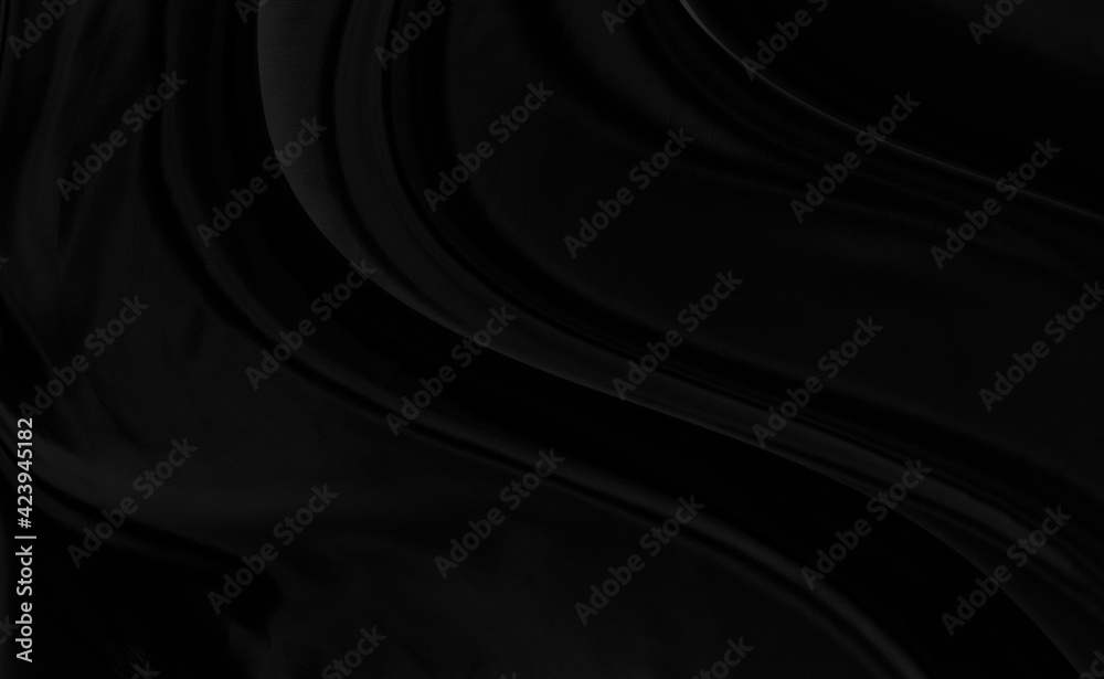 Black gray satin dark fabric texture luxurious shiny that is abstract silk cloth background with patterns soft waves blur beautiful. Black gray satin dark fabric texture luxurious shiny that is abstract silk cloth background with patterns soft waves blur beautiful.