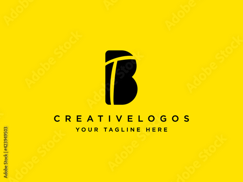 Alphabets TB Logo, Letter TB Logo, Initials TB Logo Vector Template, Premium eCommerce Logo Template, Brand Name Logo Vector,