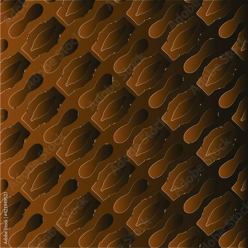  Patterns with black-and-brown-and-white gradient Abstract background. 