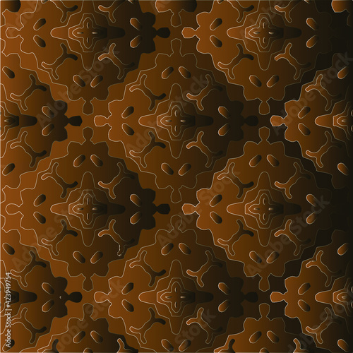  Patterns with black-and-brown-and-white gradient Abstract background. 