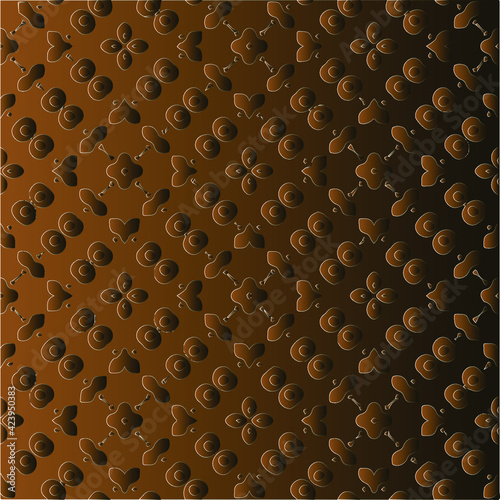 Patterns with black-and-brown-and-white gradient
Abstract background. 