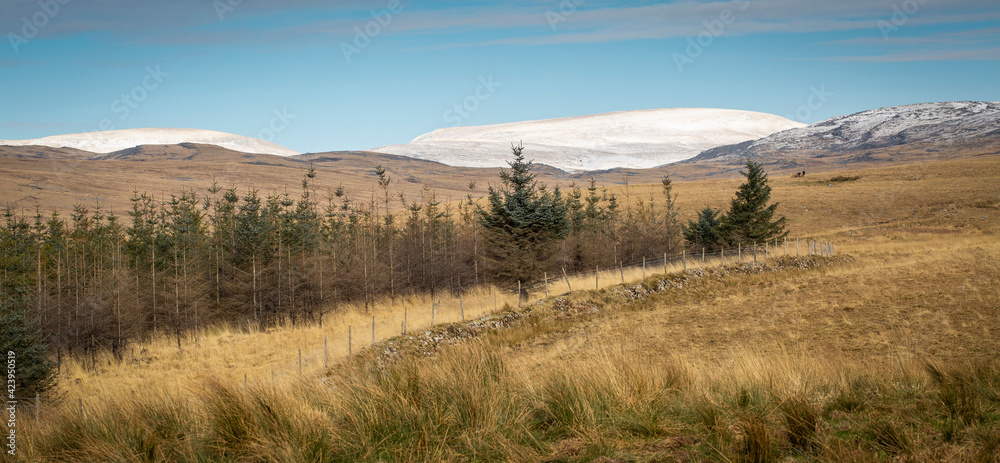 The Brecon Beacons.