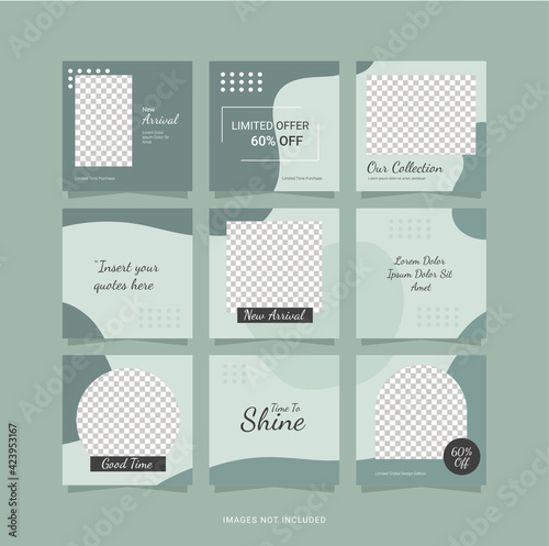 Instagram Feed Fashion Women Template Puzzle