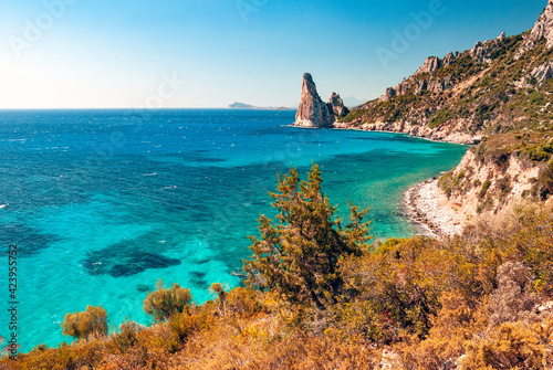 Sardegna, costa di Baunei, in Ogliastra, Italia  photo