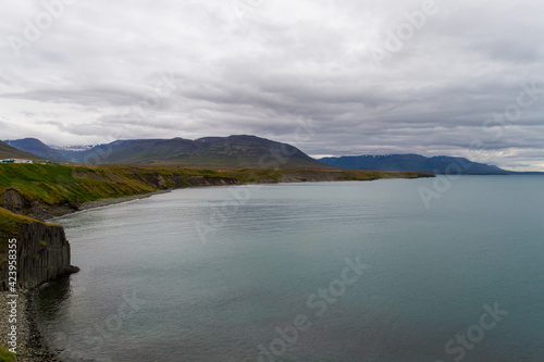 Coastal view in Skagafjörður, Northern coast of Iceland, Europe